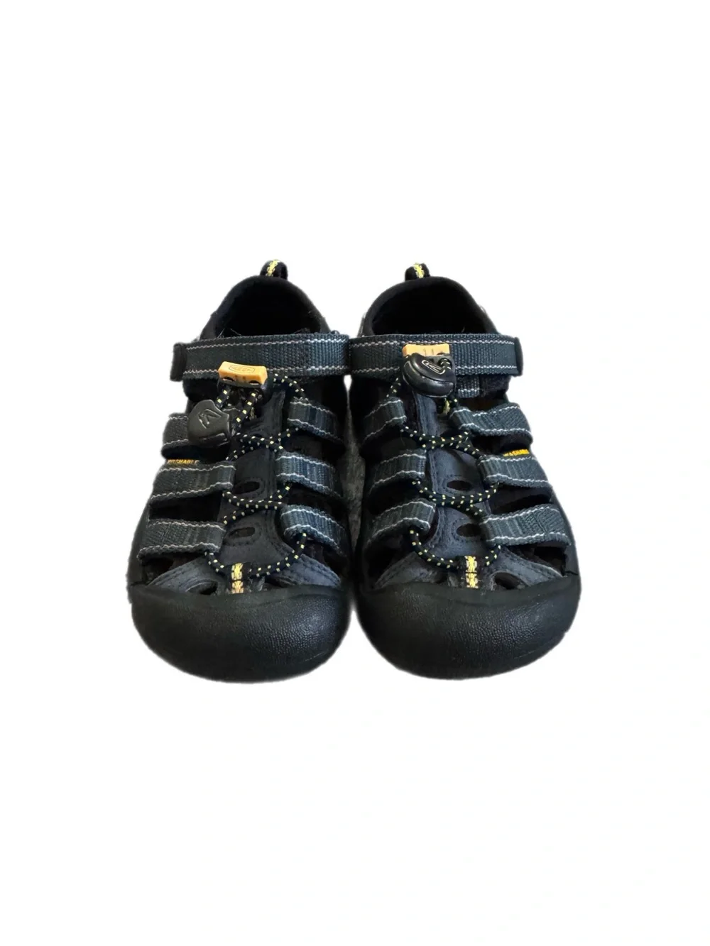 Kids Keen Closed-Toe Sport Sandals - Navy/Black size 10c